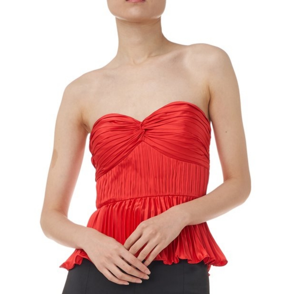 AMUR Red Cash Bustier MSRP $358.00